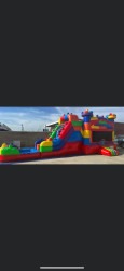 Legoland Bounce House Dual Slide Combo