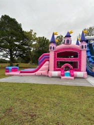 Royal Castle XL Bounce House dual slide combo