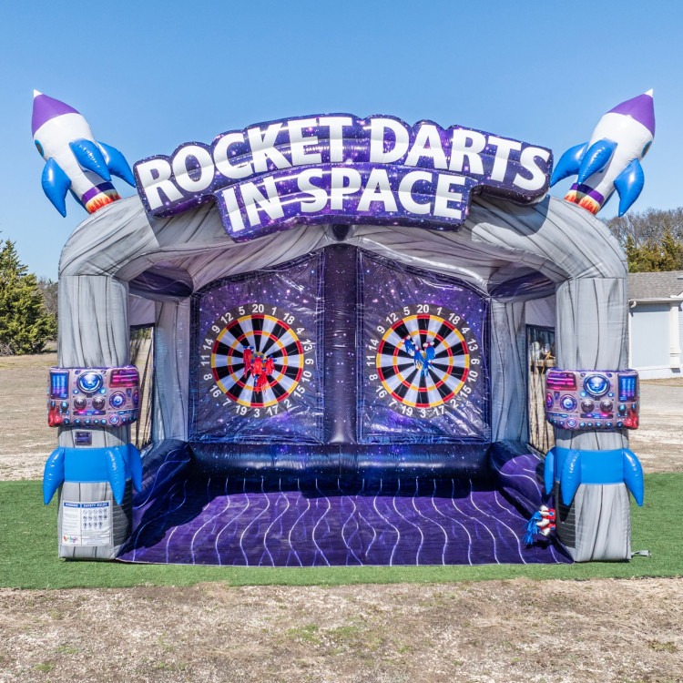 Rocket Darts in Space throwing game (Double)
