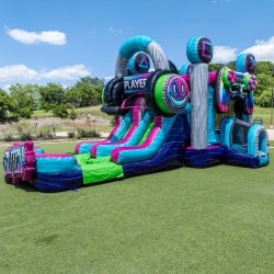 IMG 0485 1772579708 Gamer Bounce House Dual Slide Combo