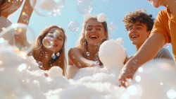 Drop N Go Foamtastic Foam Machine Rental